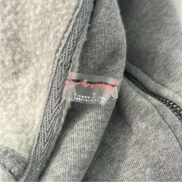 FP Movement Medium Jumpsuit Set Go Onesie Heather Gray pockets hood sleeveless - Picture 15 of 15